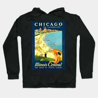 Vintage Travel - Chicago Hoodie